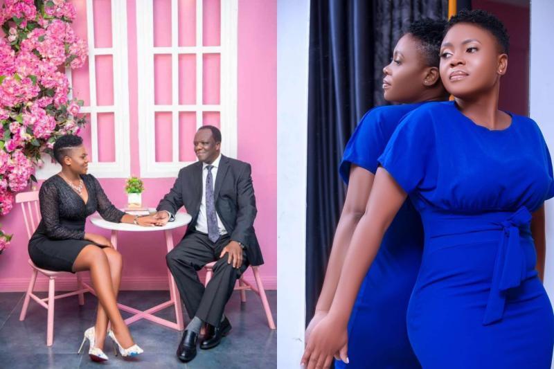 Composite image of Oparanya and Mary Biketi.